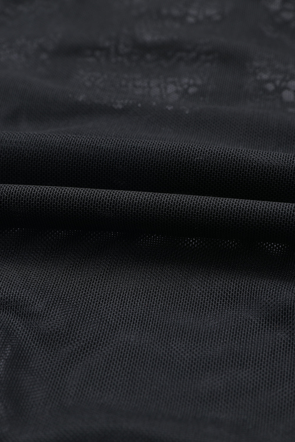Black Spaghetti Straps Lace Panel Bodysuit - The Lakeside Boutique