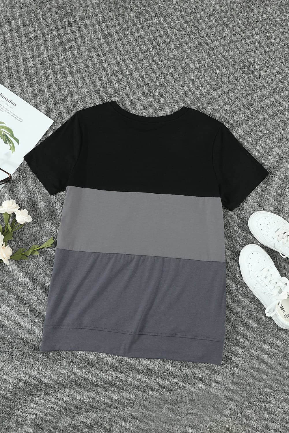 Round Neck T-Shirt - The Lakeside Boutique