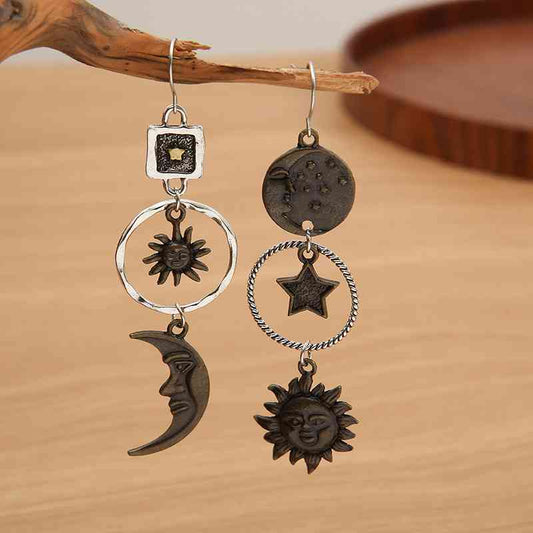 Star, Sun, and Moon Earrings - The Lakeside Boutique