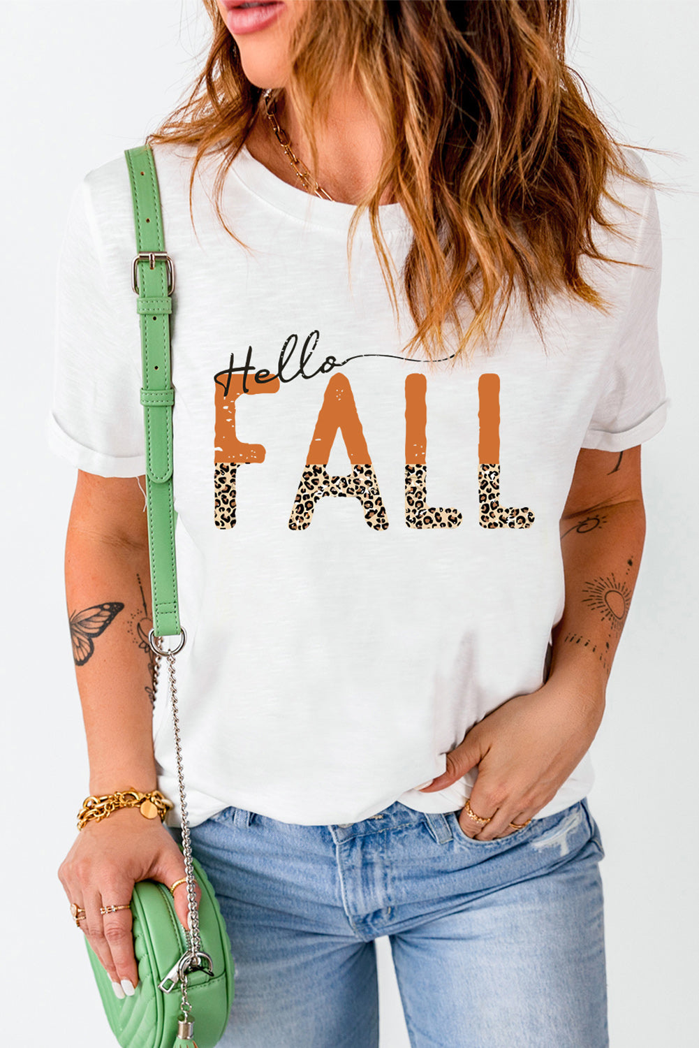HELLO FALL Graphic Tee - The Lakeside Boutique
