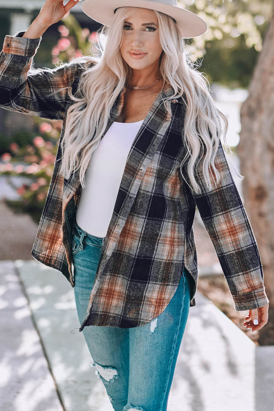 Fall the Things Plaid Shirt - The Lakeside Boutique