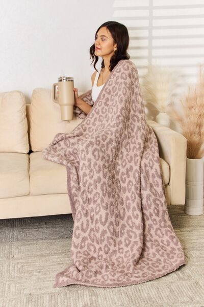 Cuddley Leopard Decorative Throw Blanket - The Lakeside Boutique